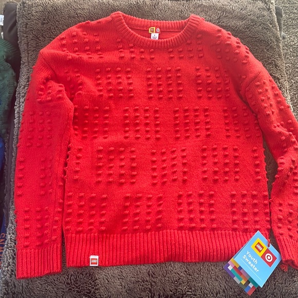 Lego Other - Youth large red Lego sweater
